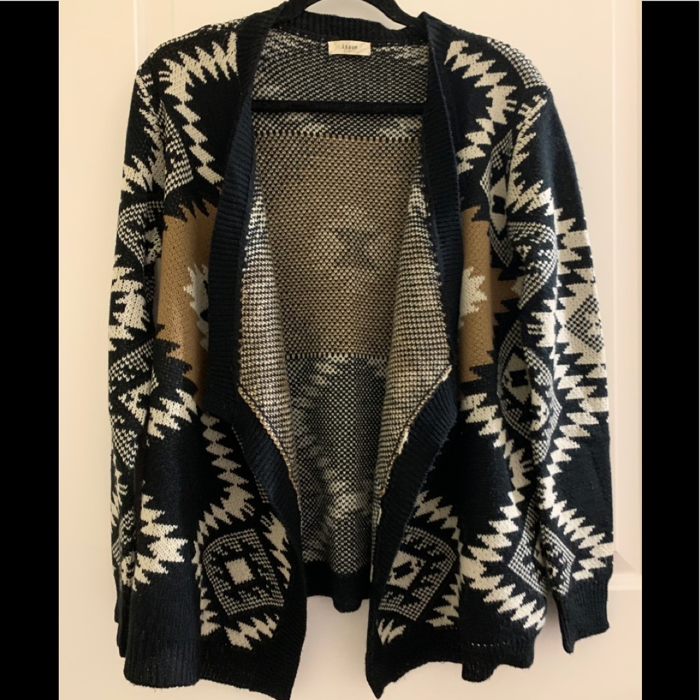 Aztec Pattern Southwest Cardigan